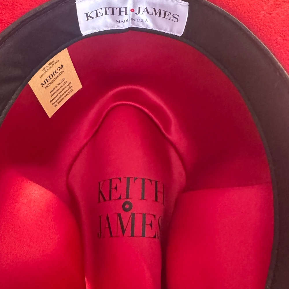 Keith James Red Bottom Hat